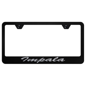 Au-TOMOTIVE GOLD | License Plate Covers and Frames | Chevrolet Impala | AUGD4182