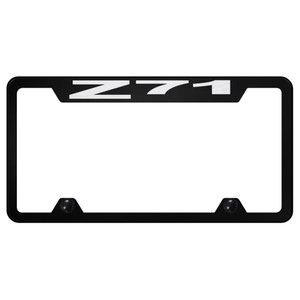 Au-TOMOTIVE GOLD | License Plate Covers and Frames | Chevrolet Silverado 1500 | AUGD4184