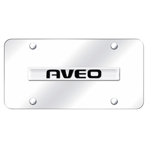 Au-TOMOTIVE GOLD | License Plate Covers and Frames | Chevrolet Aveo | AUGD4185