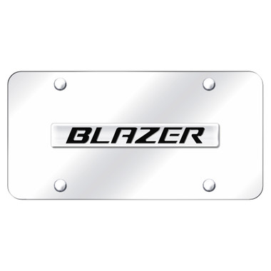 Au-TOMOTIVE GOLD | License Plate Covers and Frames | Chevrolet Blazer | AUGD4186