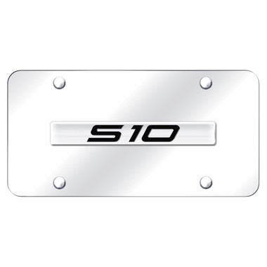 Au-TOMOTIVE GOLD | License Plate Covers and Frames | Chevrolet S-10 | AUGD4197