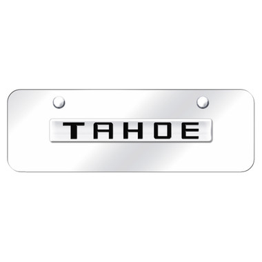 Au-TOMOTIVE GOLD | License Plate Covers and Frames | Chevrolet Tahoe | AUGD4200