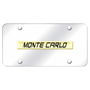 Au-TOMOTIVE GOLD | License Plate Covers and Frames | Chevrolet Monte Carlo | AUGD4214