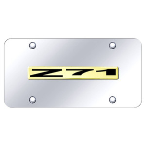 Au-TOMOTIVE GOLD | License Plate Covers and Frames | Chevrolet Silverado 1500 | AUGD4221