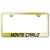 Au-TOMOTIVE GOLD | License Plate Covers and Frames | Chevrolet Monte Carlo | AUGD4231