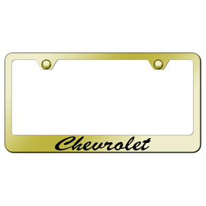 Au-TOMOTIVE GOLD | License Plate Covers and Frames | Chevrolet | AUGD4236
