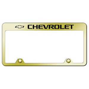 Au-TOMOTIVE GOLD | License Plate Covers and Frames | Chevrolet | AUGD4239