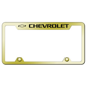 Au-TOMOTIVE GOLD | License Plate Covers and Frames | Chevrolet | AUGD4241