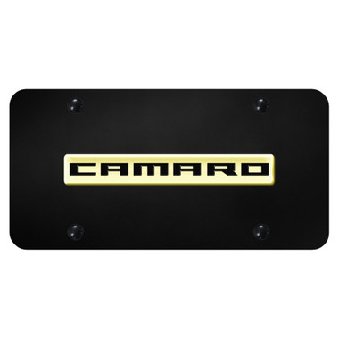 Au-TOMOTIVE GOLD | License Plate Covers and Frames | Chevrolet Camaro | AUGD4254
