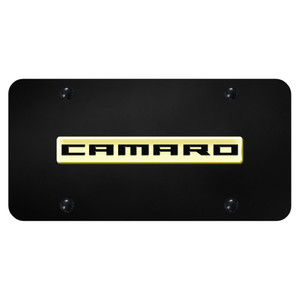 Au-TOMOTIVE GOLD | License Plate Covers and Frames | Chevrolet Camaro | AUGD4254