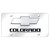 Au-TOMOTIVE GOLD | License Plate Covers and Frames | Chevrolet Colorado | AUGD4255