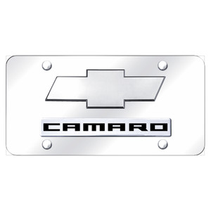 Au-TOMOTIVE GOLD | License Plate Covers and Frames | Chevrolet Camaro | AUGD4258