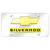 Au-TOMOTIVE GOLD | License Plate Covers and Frames | Chevrolet Silverado 1500 | AUGD4261