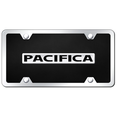 Au-TOMOTIVE GOLD | License Plate Covers and Frames | Chrysler Pacifica | AUGD4415