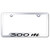 Au-TOMOTIVE GOLD | License Plate Covers and Frames | Chrysler 300 | AUGD4416