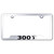 Au-TOMOTIVE GOLD | License Plate Covers and Frames | Chrysler 300 | AUGD4417