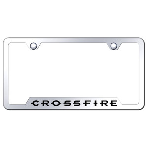 Au-TOMOTIVE GOLD | License Plate Covers and Frames | Chrysler Crossfire | AUGD4419