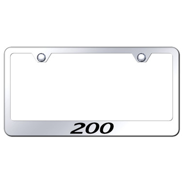 Au-TOMOTIVE GOLD | License Plate Covers and Frames | Chrysler 200 | AUGD4423