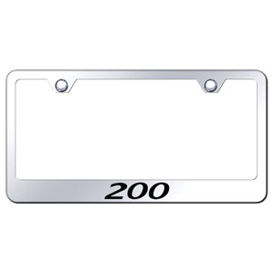 Au-TOMOTIVE GOLD | License Plate Covers and Frames | Chrysler 200 | AUGD4423