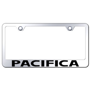 Au-TOMOTIVE GOLD | License Plate Covers and Frames | Chrysler Pacifica | AUGD4428