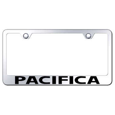 Au-TOMOTIVE GOLD | License Plate Covers and Frames | Chrysler Pacifica | AUGD4428