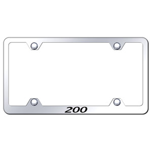 Au-TOMOTIVE GOLD | License Plate Covers and Frames | Chrysler 200 | AUGD4430