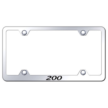 Au-TOMOTIVE GOLD | License Plate Covers and Frames | Chrysler 200 | AUGD4430
