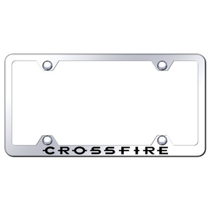 Au-TOMOTIVE GOLD | License Plate Covers and Frames | Chrysler Crossfire | AUGD4433