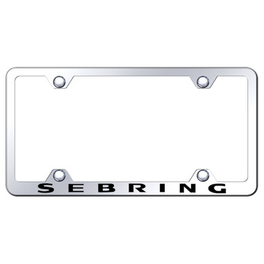 Au-TOMOTIVE GOLD | License Plate Covers and Frames | Chrysler Sebring | AUGD4436