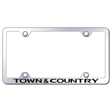 Au-TOMOTIVE GOLD | License Plate Covers and Frames | Chrysler Town & Country | AUGD4437
