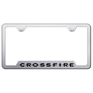Au-TOMOTIVE GOLD | License Plate Covers and Frames | Chrysler Crossfire | AUGD4440