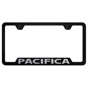 Au-TOMOTIVE GOLD | License Plate Covers and Frames | Chrysler Pacifica | AUGD4449