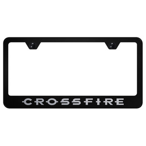 Au-TOMOTIVE GOLD | License Plate Covers and Frames | Chrysler Crossfire | AUGD4450