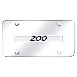 Au-TOMOTIVE GOLD | License Plate Covers and Frames | Chrysler 200 | AUGD4452