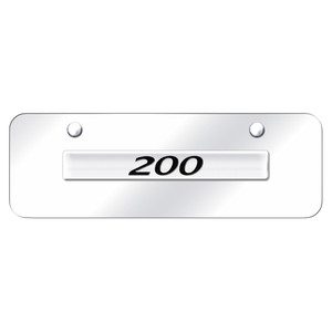 Au-TOMOTIVE GOLD | License Plate Covers and Frames | Chrysler 200 | AUGD4453