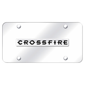Au-TOMOTIVE GOLD | License Plate Covers and Frames | Chrysler Crossfire | AUGD4457