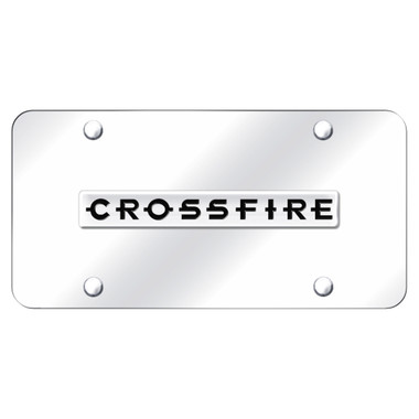 Au-TOMOTIVE GOLD | License Plate Covers and Frames | Chrysler Crossfire | AUGD4457