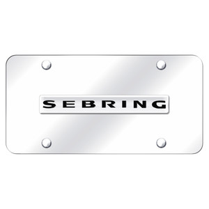 Au-TOMOTIVE GOLD | License Plate Covers and Frames | Chrysler Sebring | AUGD4460