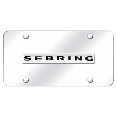 Au-TOMOTIVE GOLD | License Plate Covers and Frames | Chrysler Sebring | AUGD4460