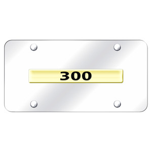 Au-TOMOTIVE GOLD | License Plate Covers and Frames | Chrysler 300 | AUGD4461