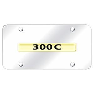 Au-TOMOTIVE GOLD | License Plate Covers and Frames | Chrysler 300 | AUGD4462