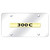 Au-TOMOTIVE GOLD | License Plate Covers and Frames | Chrysler 300 | AUGD4462