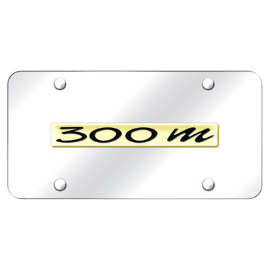 Au-TOMOTIVE GOLD | License Plate Covers and Frames | Chrysler 300 | AUGD4464
