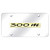 Au-TOMOTIVE GOLD | License Plate Covers and Frames | Chrysler 300 | AUGD4464