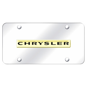Au-TOMOTIVE GOLD | License Plate Covers and Frames | Chrysler | AUGD4465