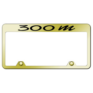 Au-TOMOTIVE GOLD | License Plate Covers and Frames | Chrysler 300 | AUGD4478