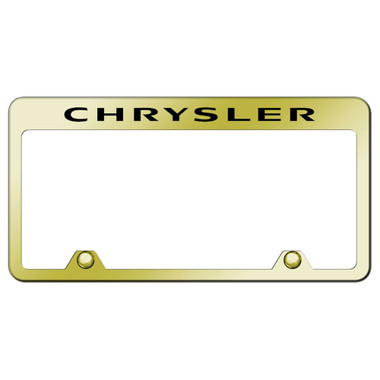 Au-TOMOTIVE GOLD | License Plate Covers and Frames | Chrysler | AUGD4479