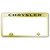 Au-TOMOTIVE GOLD | License Plate Covers and Frames | Chrysler | AUGD4479