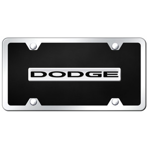 Au-TOMOTIVE GOLD | License Plate Covers and Frames | Dodge | AUGD4753