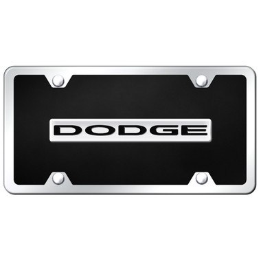 Au-TOMOTIVE GOLD | License Plate Covers and Frames | Dodge | AUGD4753
